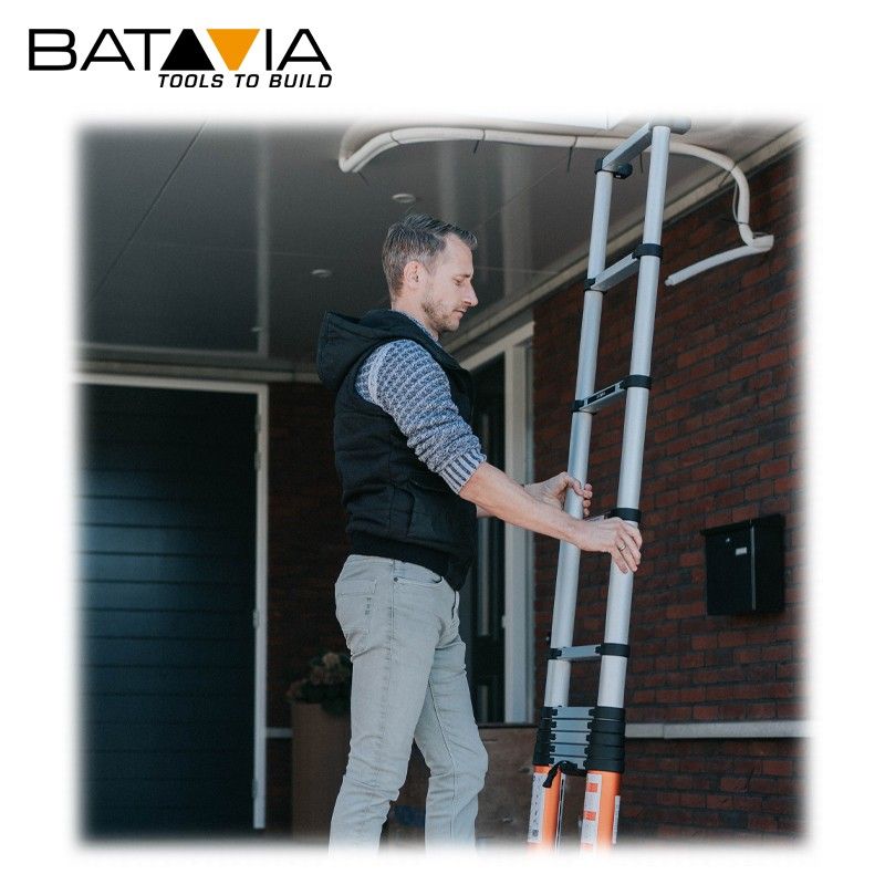 Telescopic Ladder GIRAFFE AIR 3.81 m | BATAVIA 7063088