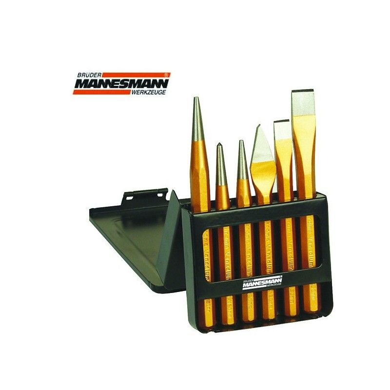Pin Punch Set with Chisel B.MANNESMANN - 1